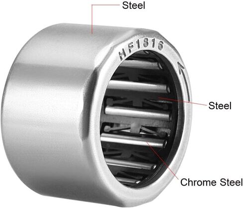 uxcell Needle Roller Bearings, One Way Bearing, 12mm Bore 18mm OD 16mm Width in Saudi Arabia