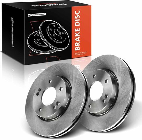 A-Premium 10.82 inch (275mm) Front Vented Disc Brake Rotors Compatible with Select Hyundai Models - Elantra 2007 2008 2009 2010 2.0L, 2-PC Set in Saudi Arabia