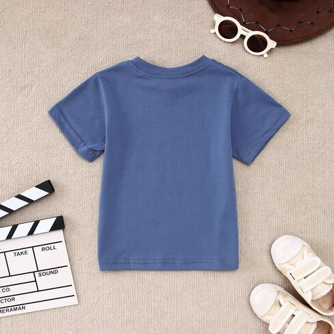 Howdy Shirts Toddler Baby Boys Rodeo Cowboy T-Shirt Western Retro Graphic Summer Tees Short Sleeve Tops in Saudi Arabia