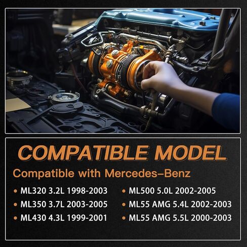 1635400888 علبة نقل محرك التحول متوافق مع Mer-cedes Ben-z ML320 ML350 ML430 ML500 ML55 AMG 1635400488 48601 600-810 in Kuwait