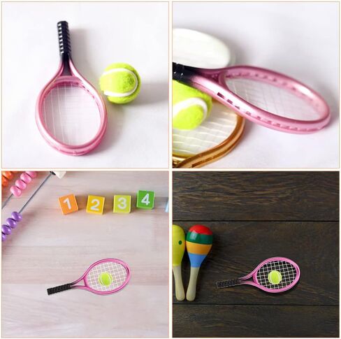 STOBOK Kids Toys ألعاب صغيرة مجموعة كرة الريشة، مجموعة صغيرة 3 مجموعات، مجموعة تنس صغيرة، مضرب تنس مصغر، دعائم تصوير للتنس، مضرب تنس، مجموعة كرة الريشة الصغيرة، مجموعة كرة الريشة، ألعاب صغيرة in Saudi Arabia