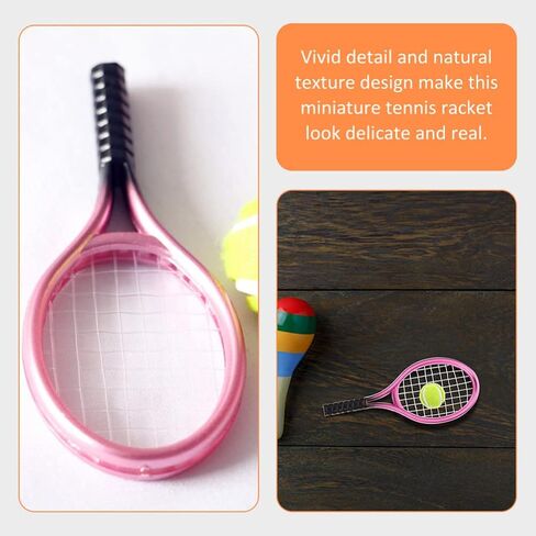 STOBOK Kids Toys ألعاب صغيرة مجموعة كرة الريشة، مجموعة صغيرة 3 مجموعات، مجموعة تنس صغيرة، مضرب تنس مصغر، دعائم تصوير للتنس، مضرب تنس، مجموعة كرة الريشة الصغيرة، مجموعة كرة الريشة، ألعاب صغيرة in Saudi Arabia