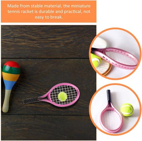 STOBOK Kids Toys ألعاب صغيرة مجموعة كرة الريشة، مجموعة صغيرة 3 مجموعات، مجموعة تنس صغيرة، مضرب تنس مصغر، دعائم تصوير للتنس، مضرب تنس، مجموعة كرة الريشة الصغيرة، مجموعة كرة الريشة، ألعاب صغيرة in Saudi Arabia