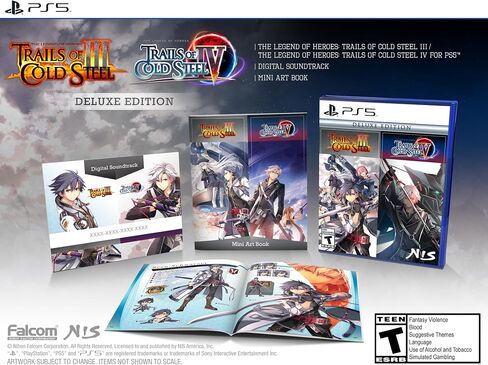 The Legend of Heroes: Trails of Cold Steel III / The Legend of Heroes: Trails of Cold Steel IV: Deluxe Edition - PlayStation 5 in Saudi Arabia
