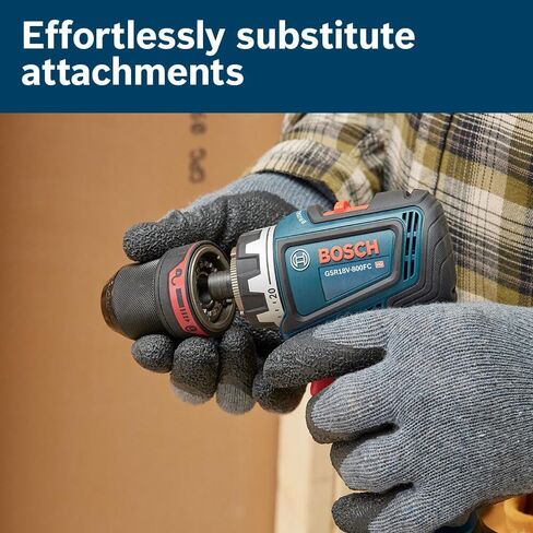 BOSCH GSR18V-800FCB24 مثقاب/مشغل 18 فولت مع نظام Flexiclick® 5 في 1 و(1) بطارية طاقة متقدمة CORE18V® 4 Ah in Saudi Arabia