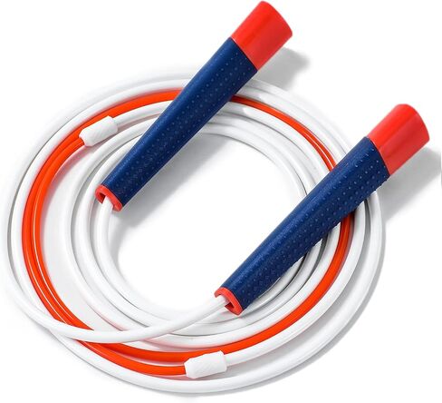 Kids Jump Rope with Silicone Comfortable Grips, Adjustable Tangle-Free Fitness Skipping Rope for kids girls boys women and men,Training, Workout and Weight Loss in Saudi Arabia
