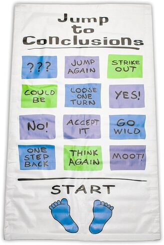 Jump to Conclusions Mat Office Space 24 x 40 in. in Saudi Arabia