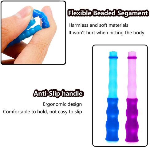 Amble Jump Rope Soft Beaded Segment Jump Rope - Adjustable for Men, Women and Kids - Tangle-Free for Keeping Fit, Training, Workout and so on - 9 Ft in Saudi Arabia