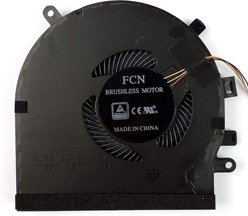 New CPU+GPU Cooling Fan Replacement for Razer Blade 15 Base (2018-2020) RZ09-027 RZ09-0270 RZ09-0300 RZ09-03009E97 RZ09-0328 RZ09-03287E72 DFS501105PR0T DFS5K121142621 (Does Not for Advanced Version) in Kuwait