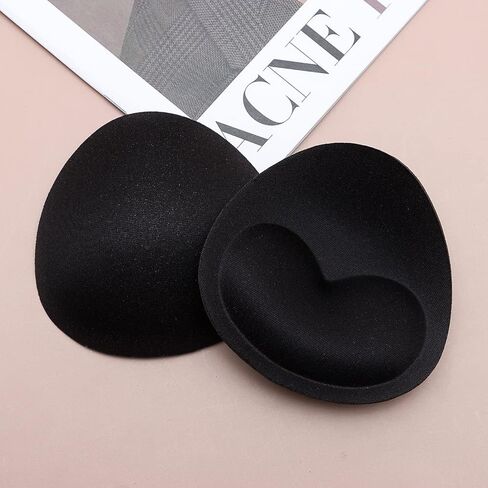 Andy's Orchids Removable Bra Pads Inserts, 3 Pairs Women's Push Up Sticky Bra Cups, Self-Adhesive Breathable Lift Breast Pads, Comfy Sports Sponge Foam Bra Pads for Swimsuits Dresses Bikini Top in Saudi Arabia