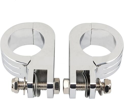 1 1/2 بوصة (38 مم) مجموعة تثبيت P-Clamp للطرق السريعة متوافقة مع قضبان محرك Harley Touring Road King in Kuwait