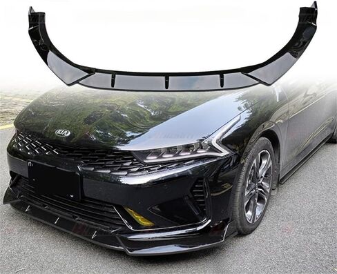 Motor for KIA K5 GT GT-line 2020-22 Front Bumper Lip Splitter Spoiler Kit Paint Black 3PCS in Saudi Arabia