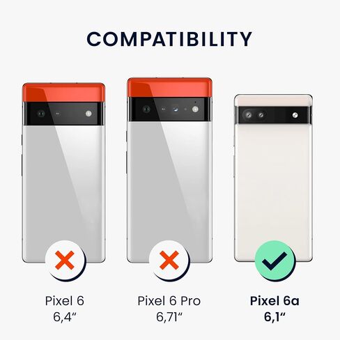 حافظة kwmobile متوافقة مع Google Pixel 6a - غطاء هاتف ناعم من مادة TPU مع حامل حزام اليد وحبل - أحمر داكن in Saudi Arabia