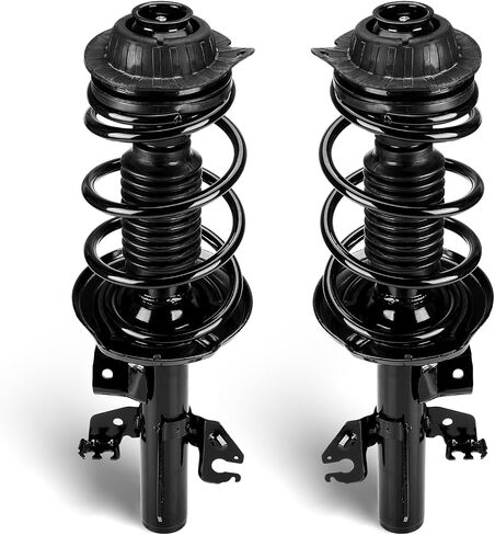 Front Pair Struts w/Coil Spring Assembly Shock Absorber Compatible with Dodge Dart 2013-2016, Replace for 272641 272642 in Saudi Arabia