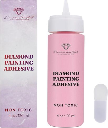 لاصق الرسم الماسي من Diamond Art Club، ملحقات وأدوات فنية ماسية، 118 مل in Kuwait
