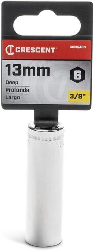 الهلال 3/8 "محرك 6 نقطة مقبس متري عميق 13 ملم - CDDS43N in Saudi Arabia