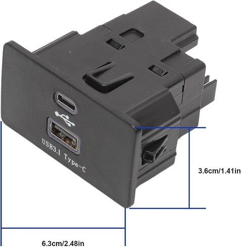 وحدة محور USB Carplay تناسب Ford Sync 3 نماذج Edge Escape Expedition Fusion F150 F250 F350 Lincoln MKC/MKX/MKT/Navigator تحل محل GJ7Z-19A387-B، HC3Z-19A387-H in Saudi Arabia
