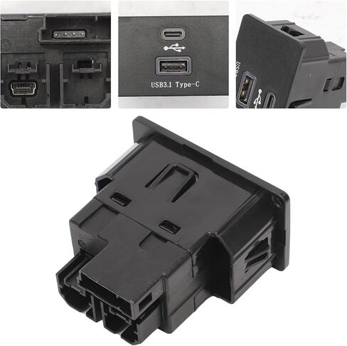 وحدة محور USB Carplay تناسب Ford Sync 3 نماذج Edge Escape Expedition Fusion F150 F250 F350 Lincoln MKC/MKX/MKT/Navigator تحل محل GJ7Z-19A387-B، HC3Z-19A387-H in Saudi Arabia