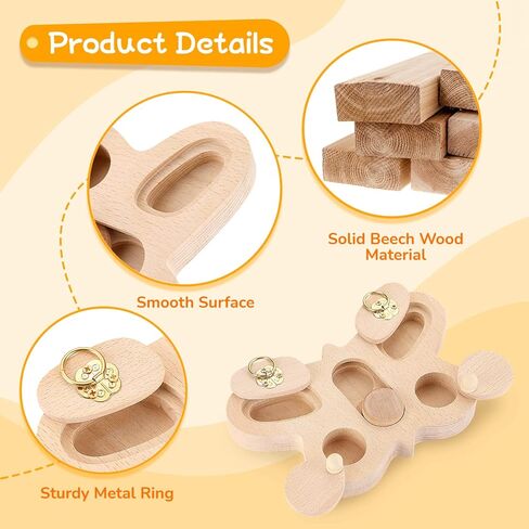 لعبة البحث عن الطعام الخشبية للحيوانات الأليفة الصغيرة - لعبة ألغاز تفاعلية 4 في 1، لعبة التحفيز الذهني لخنزير غينيا والأرنب والهامستر والقنفذ والشينشيلا والماوس والجرذان وجيلدر السكر in Kuwait