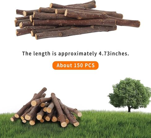 300 جرام من عصي التفاح، حلوى المولي، ألعاب الأرانب، ألعاب خنزير غينيا، ألعاب الأرنب، ألعاب المضغ الخشبية الطبيعية للأسنان، حلوى الأرانب، شينشيلا، الفئران، الهامستر، الجربوع، أعواد لعبة، وجبات خفيفة للحيوانات الأليفة in Kuwait