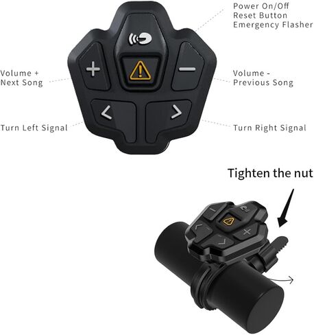 Smart Bike Helmet with Bluetooth, LED Headlight, Turn Signals, and Noise-Cancelling Headphones - IPX5 Waterproof, Long Battery Life in Kuwait