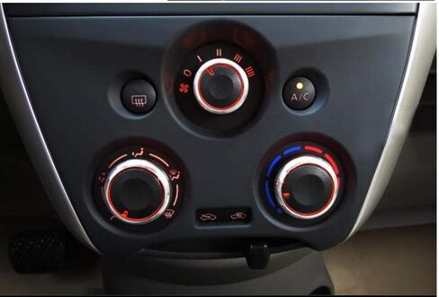 3 قطع AC سيارة تكييف الهواء التحكم في الحرارة مقبض مفتاح التشغيل لنيسان نيو صني مارس in Kuwait