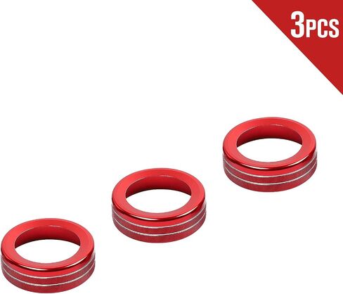 JeCar Control Switch Knob Cover Air Conditioner Button Trim Aluminum Alloy Interior Accessories Compatible with Jeep Wrangler JL JLU 2018-2023 & Gladiator 2020-2023 JT with Specific Dial Panel, Blue in Saudi Arabia