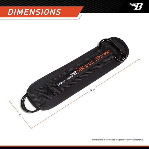 حزام للكاحل والمعصم قابل للتعديل مع مشبك حلقة تسلق، معدات تمرين مثالية للمنزل، معدات تدريب القلب والقوة، أسود، مقاس واحد BBAS-015 in Kuwait