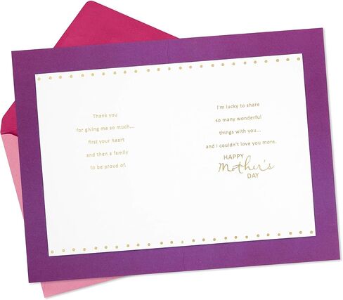 Hallmark Romantic Mothers Day Card for Wife, Girlfriend, or Partner (You're Everything to Me) in Saudi Arabia