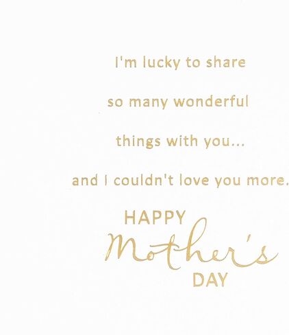 Hallmark Romantic Mothers Day Card for Wife, Girlfriend, or Partner (You're Everything to Me) in Saudi Arabia