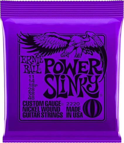 Ernie Ball 2220 Power Slinky 11-48 (6 Pack Bundle) in Saudi Arabia