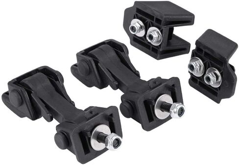 Hood Lock Catch, 55176636AD 55395652AC Black Aluminum Hood Latches Latch Locking Hood Catch Kit for Jeep Wrangler TJ 1997-2006 in Saudi Arabia