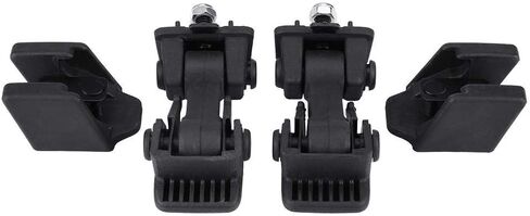 Hood Lock Catch, 55176636AD 55395652AC Black Aluminum Hood Latches Latch Locking Hood Catch Kit for Jeep Wrangler TJ 1997-2006 in Saudi Arabia