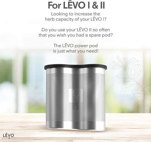 LĒVO - مجموعة LĒVO II Essentials - آلة ضخ الزيوت العشبية والزبدة - تتضمن وعاء الطاقة، وضغط الأعشاب، وصينية كتلة الأعشاب، وبخاخ التسريب، وحقيبة الرباط (أسود عرق السوس) in Kuwait