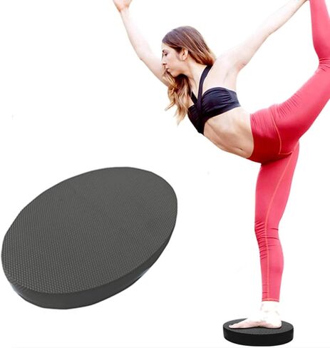 وسادة توازن للتمرين، متعددة الاستخدامات وغير قابلة للانزلاق، وسادات توازن ناعمة للعلاج الطبيعي واللياقة البدنية والبيلاتيس واليوجا والرقص وتمارين التوازن in Kuwait