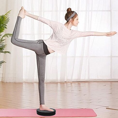 وسادة توازن للتمرين، متعددة الاستخدامات وغير قابلة للانزلاق، وسادات توازن ناعمة للعلاج الطبيعي واللياقة البدنية والبيلاتيس واليوجا والرقص وتمارين التوازن in Kuwait