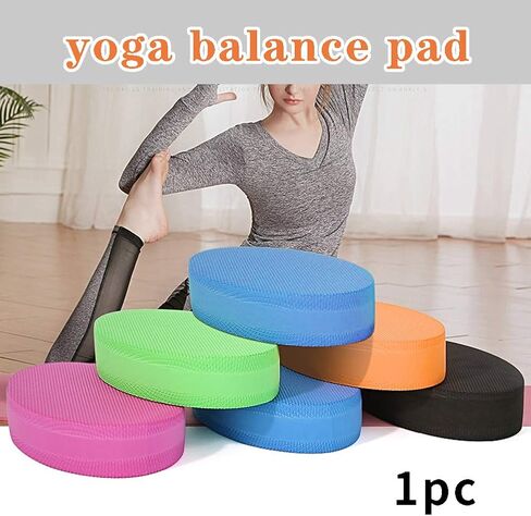 وسادة توازن للتمرين، متعددة الاستخدامات وغير قابلة للانزلاق، وسادات توازن ناعمة للعلاج الطبيعي واللياقة البدنية والبيلاتيس واليوجا والرقص وتمارين التوازن in Kuwait