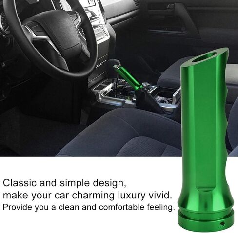 غطاء فرامل اليد، غطاء فرامل اليد من الألومنيوم للسيارات العالمية، واقي فرامل اليد (أخضر) in Kuwait