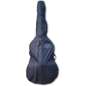 3/4 Size Upright Double Bass Gig Bag - 600D Nylon Waterproof Raincoat Design for String Instruments in Kuwait