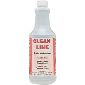 DETCO-Clean LINE Drain Cleaner and Unblocker - Industrial Strength, Fast-Acting Liquid Formula, Unclogs Pipes and Drains Quickly, 32 Ounce Bottle in Kuwait