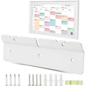 حامل جداري لـ Skylight بتقويم رقمي مقاس 15 بوصة، تركيب مريح للأظافر أو الحفر دون تلف الجدار، تركيب مجاني مع مجموعة أدوات التثبيت والمستوى in Kuwait