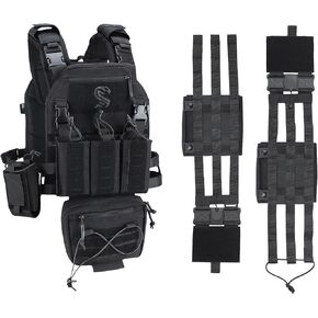 MGFLASHFORCE Tactical Airsoft Vest & Quick Release Cummerbund in Kuwait
