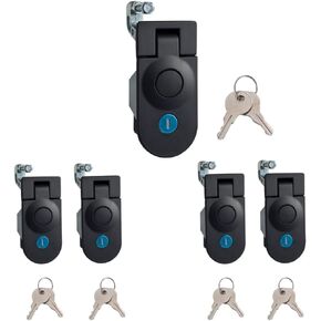 5 Packs Compression Latches, Release Latches, Zinc Alloy Adjustable Lever Hand Operated Compression Latch for Motorhomes, Motorhomes, Boats, Trucks (MS609-1-1 (Height 21mm)), MS609-1 in Kuwait
