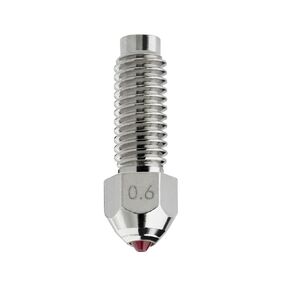 فوهة كربيد التنجستين 0.4 مم لطابعة Sovol SV08 / T300 / SV06 ACE ثلاثية الأبعاد، موصلية حرارية عالية ومقاومة للتآكل، جسم نحاسي مطلي بالنيكل in Kuwait