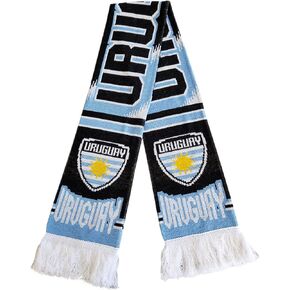 Uruguay Scarf | Soccer Fan Scarf | Premium Acrylic Knit in Kuwait