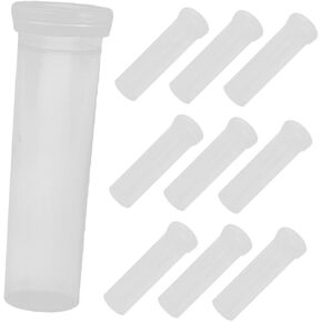Floral Stem Water Tubes 10 Pcs Plastic Flower Water Bottles for Flower Arrangement Floral Tube in Kuwait