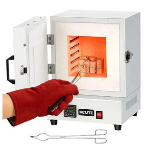 2000W Electric Sintering Furnace, High-Temperature Electric Kiln for Metal Melting up to 1150°C, Closed Muffle Furnace for Laboratory Use, Durable Lab High-Temp Furnace in Kuwait