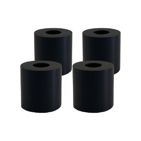 Compatible M14 Rubber Spacer ID14 × OD28 × H30 mm – NBR Rubber Bushing, Thick Anti-Vibration Rubber Pad for M14 Rod, Pipe Mounting, Mechanical Support in Kuwait