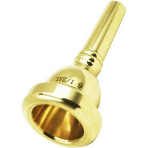 6 1/2AL Tenor Trombone Mouthpiece Gold Plated Baritone Euphonium Mouth Piece Replacement Musical Instruments Accessories in Kuwait