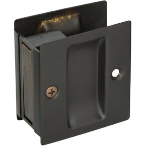 Don-Jo PDL-100 Passage Pocket Door Lock, Oil Rubbed Bronze Finish, 2-1/2" Width x 2-3/4" Height (Pack of 10) in Kuwait
